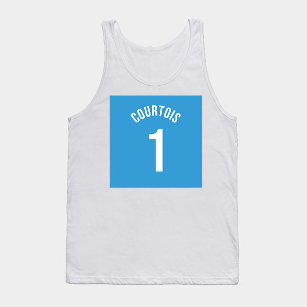 Courtois 1 Home Kit - 22/23 Season Tank Top by GotchaFace